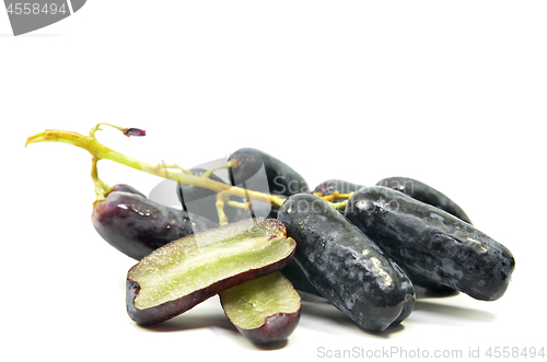 Image of Sweet black sapphire grapes 