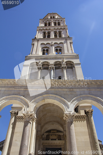 Image of Diocletian palace in Split Croatia