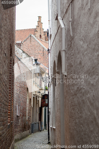 Image of street in Bruges, Belgium