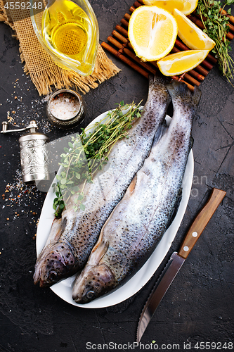 Image of raw fish