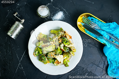 Image of fried broccoli