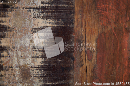 Image of Wooden grunge wooden painted texture.