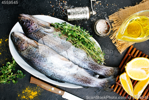 Image of raw fish