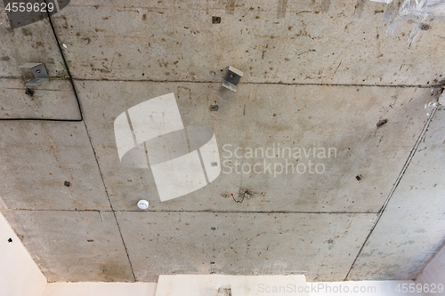Image of Concrete ceiling from the developer in the new building