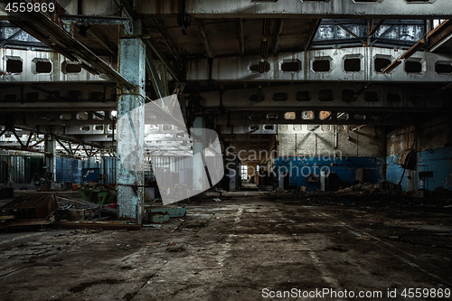 Image of Building interior in Jupiter Factory, Chernobyl Exclusion Zone 2019