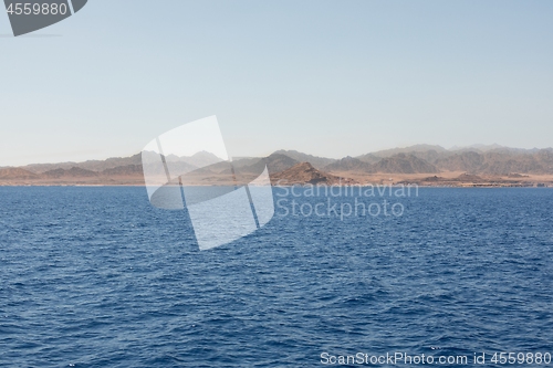 Image of Small island with coral reef