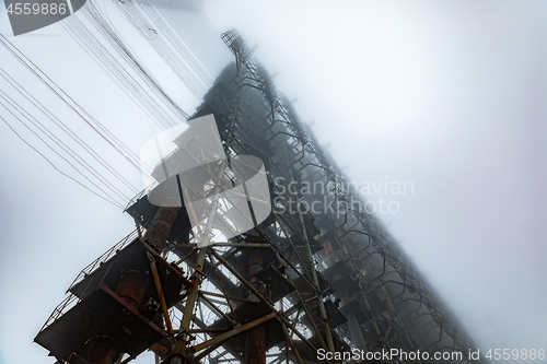 Image of Duga Antenna Complex in Chernobyl Exclusion zone 2019