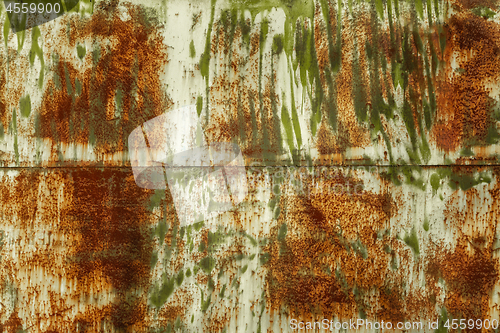 Image of Rusty metal texture as background