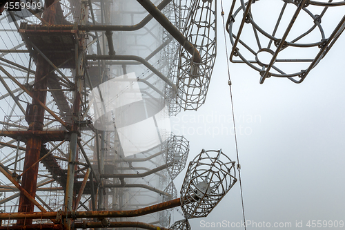 Image of Duga Antenna Complex in Chernobyl Exclusion zone 2019