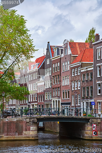 Image of Residential Houses along the Canal