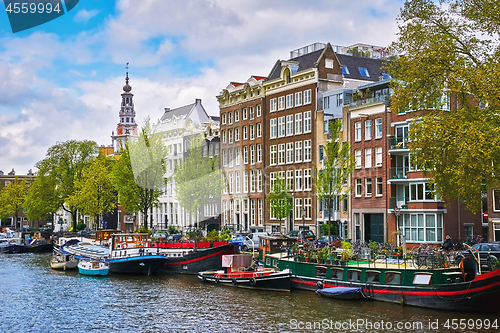 Image of Amsterdam in the Spring