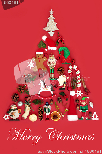 Image of Merry Christmas Tree Decoration