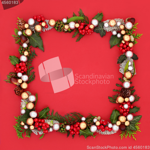 Image of Festive Christmas Border