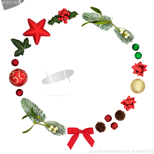 Image of Decorative Christmas Wreath