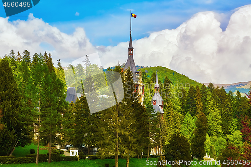 Image of Peles Castle in Sinaia