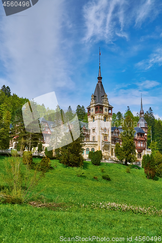 Image of Peles Castle in Sinaia