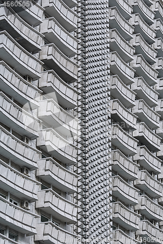 Image of Balconies of High-rise Building