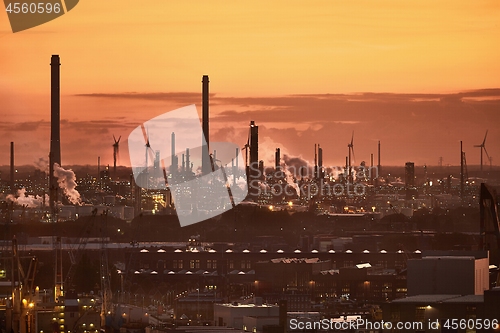 Image of Dramatic Industrial Landscape