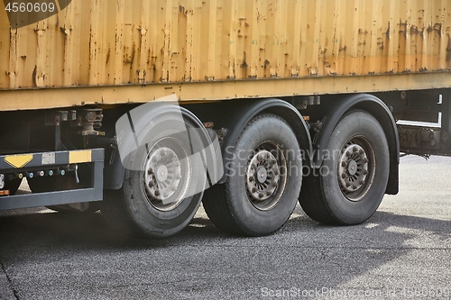 Image of Cargo Truck Detail