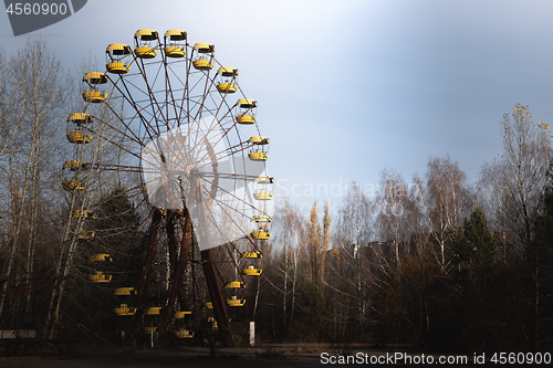 Image of Ferris wheel of Pripyat ghost town 2019