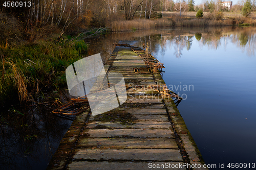 Image of Old Pier on the water