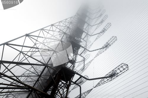 Image of Duga Antenna Complex in Chernobyl Exclusion zone 2019