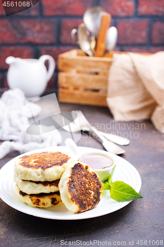 Image of  fried cottage cheese