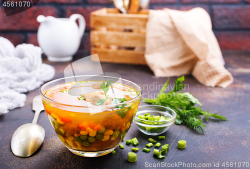 Image of Soup in bowl