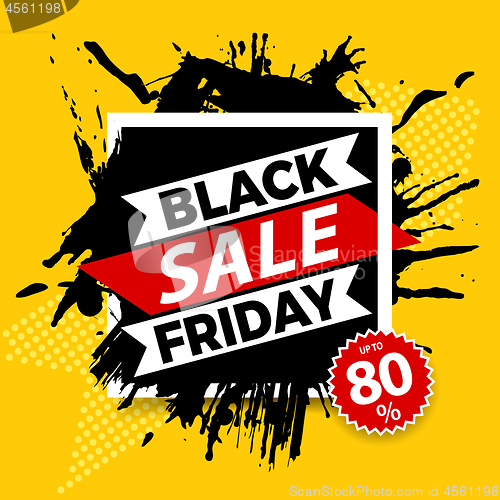 Image of Black Friday Sale Label
