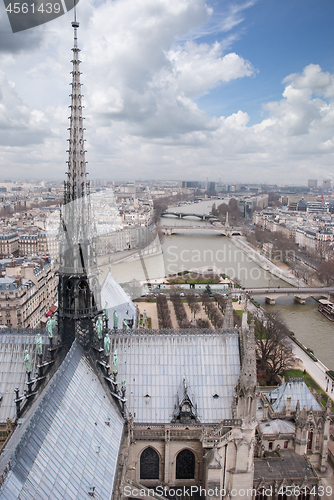 Image of View on Paris from Notre Dame