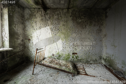 Image of Deserted Hospital room in Pripyat, Chernobyl Excusion Zone 2019