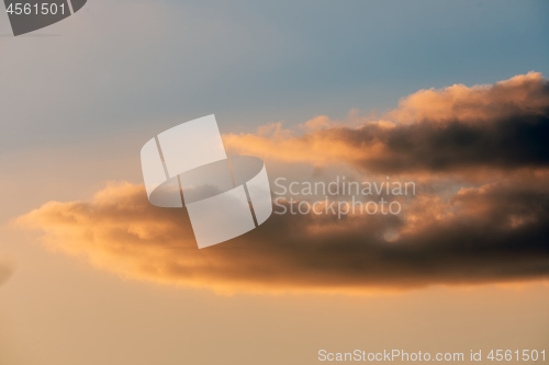 Image of Dramatic sky as background texture