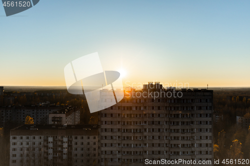Image of Abandoned high rise in Pripyat, Chernobyl Exclusion Zone 2019