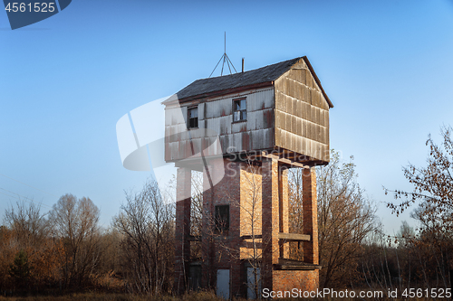 Image of Small house on coluimns