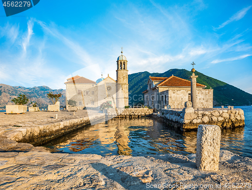 Image of Church in Bay of Kotor