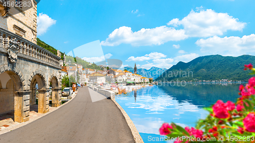 Image of Perast in summer