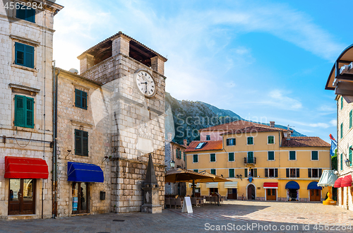 Image of Clock Tower in Kotor