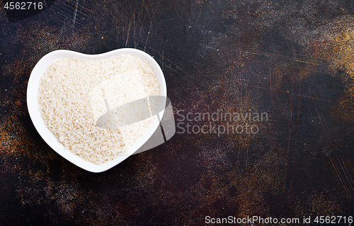 Image of raw rice