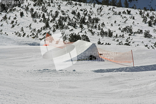Image of Snowboard Jump Ramp