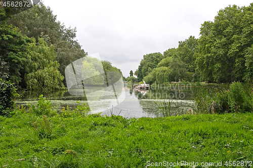 Image of Lake in Park