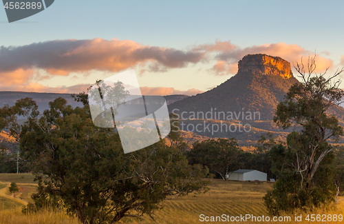 Image of Sunset views to Pantoneys Crown