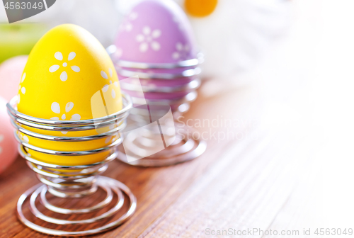 Image of easter eggs