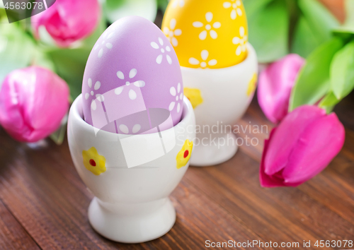 Image of easter eggs