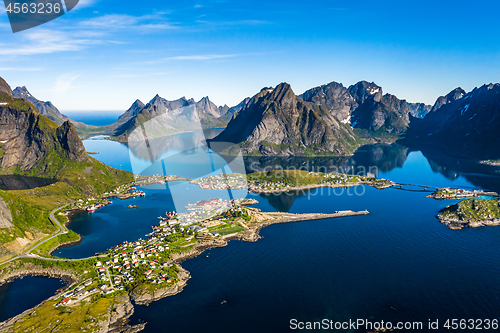 Image of Lofoten is an archipelago in the county of Nordland, Norway.