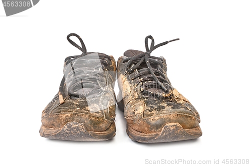 Image of Dirty, muddy shoes