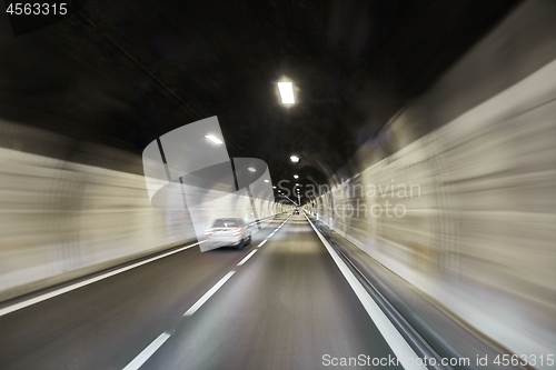 Image of Driving in a tunnel