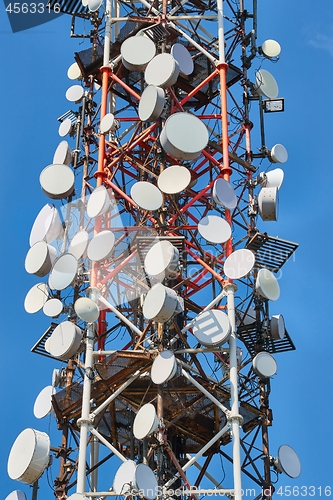 Image of Transmitter tower detail