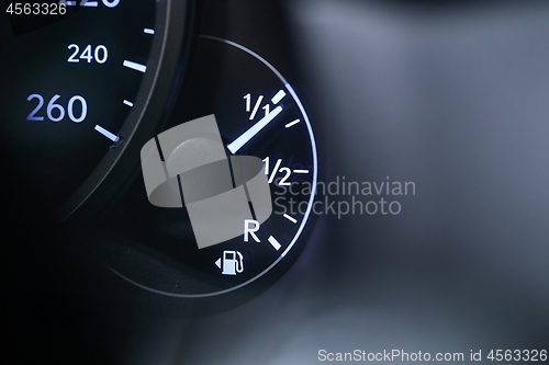 Image of Fuel Gauge Going Down