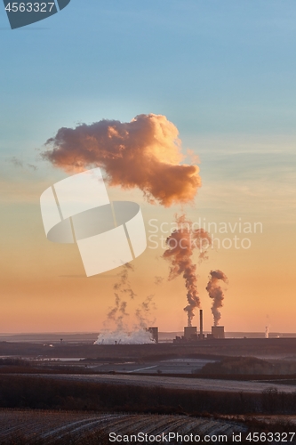 Image of Power Plant Smoke