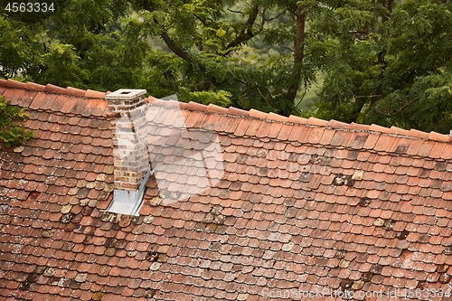 Image of Chimnies on a house